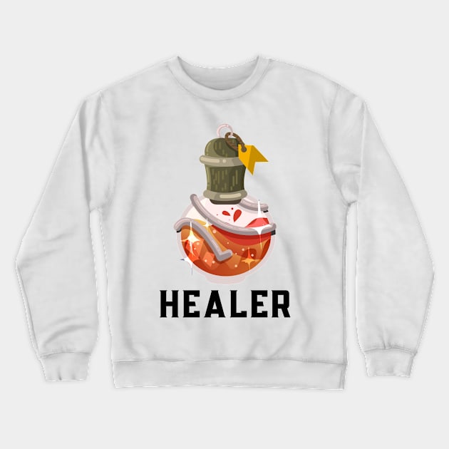 Healer Crewneck Sweatshirt by Dosiferon